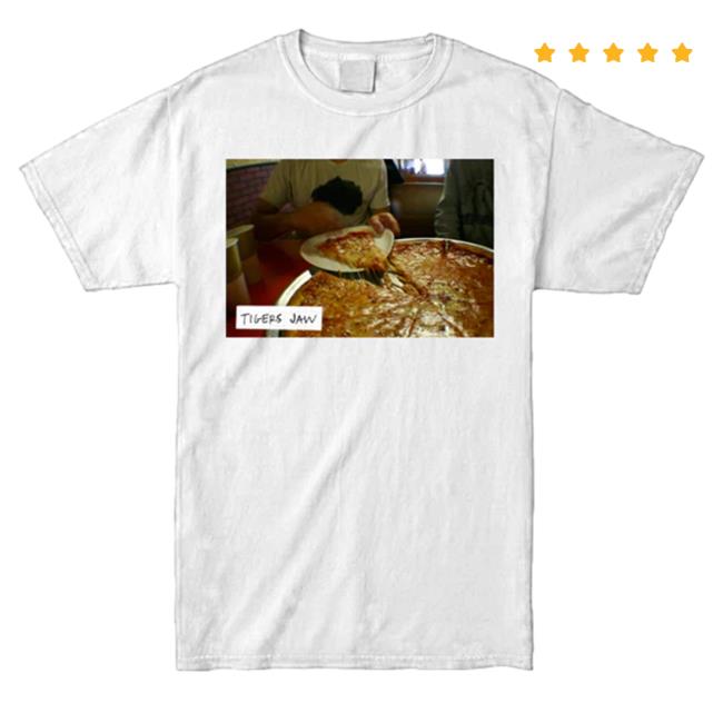Run For Cover Records Store Tigers Jaw Pizza Shirt