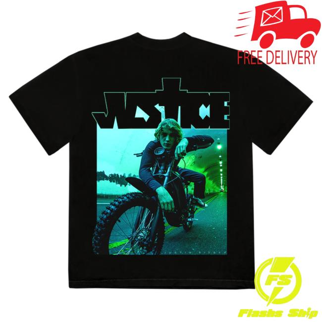 Official Justin Bieber Merch Store Shop Justin Bieber Dirt Bike Photo Popover Shirt JustinBieber Apparel Clothing