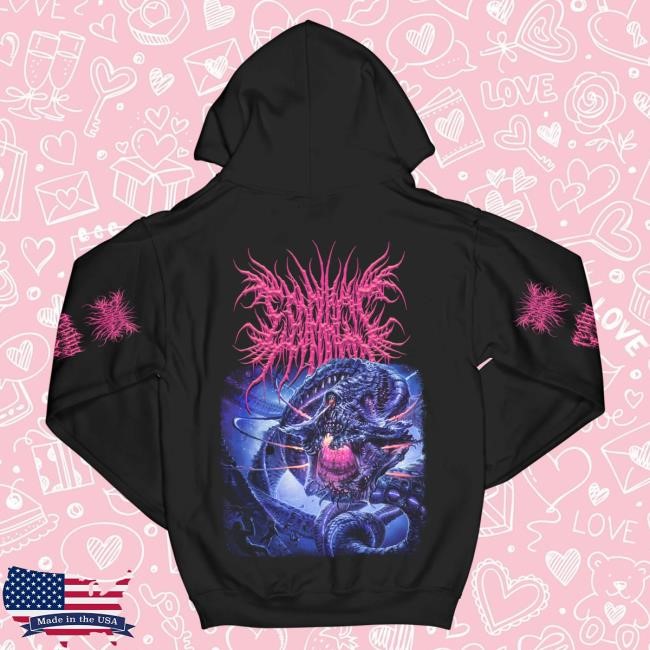 Official Reality Fade Merch Store Esophagus 'Zero One' Pullover Hoodie RealityFade