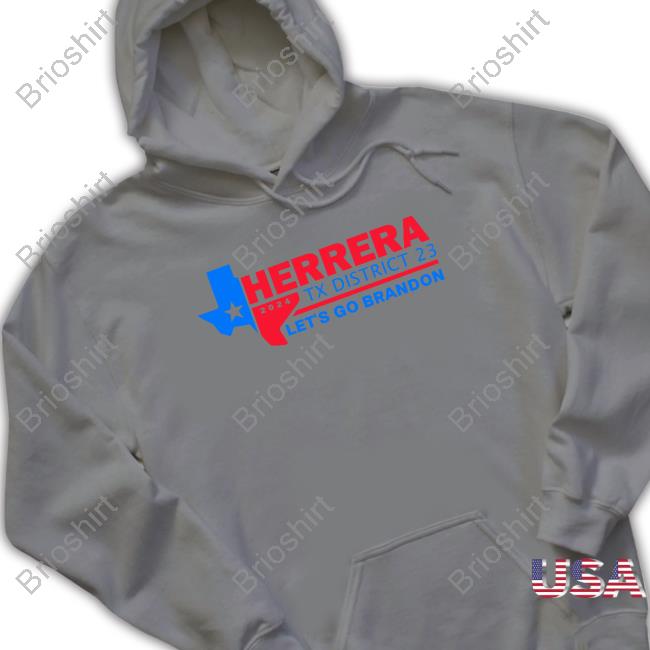 Ak Guy Merch Herrera Tx District 23 Let's Go Brandon Crewneck Sweatshirt
