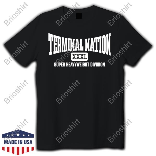 Official Terminal Nation XXXL Shirt New