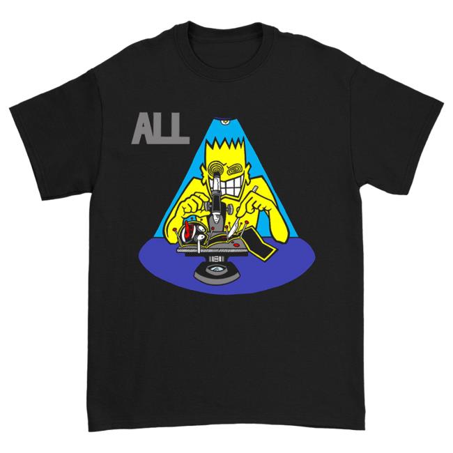 Official Kings Road Merch Store All Microscope Top Shirt (Black) Kings Road Shop