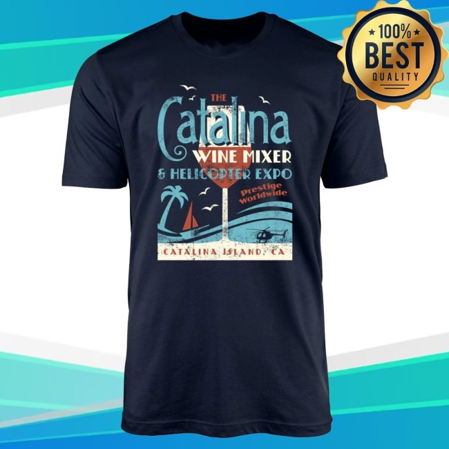 M00nshot The Catalina Wine Mixer & Helicopter Expo - Unisex Tee