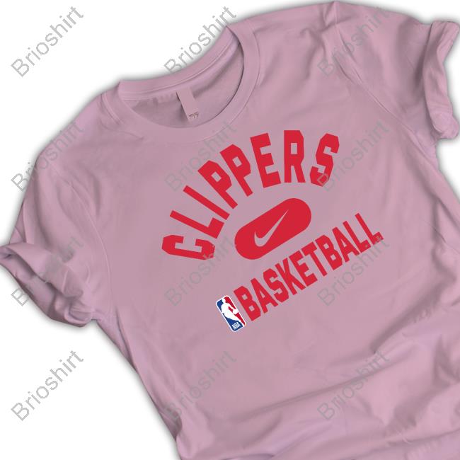 Official Clipper Basketball Tee Shirt NBA Central