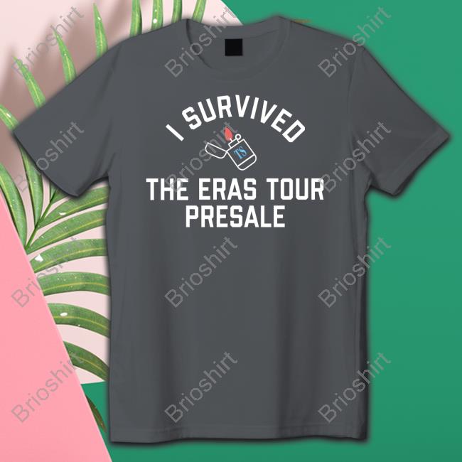 I Survived The Eras Tour Presale Tank Top