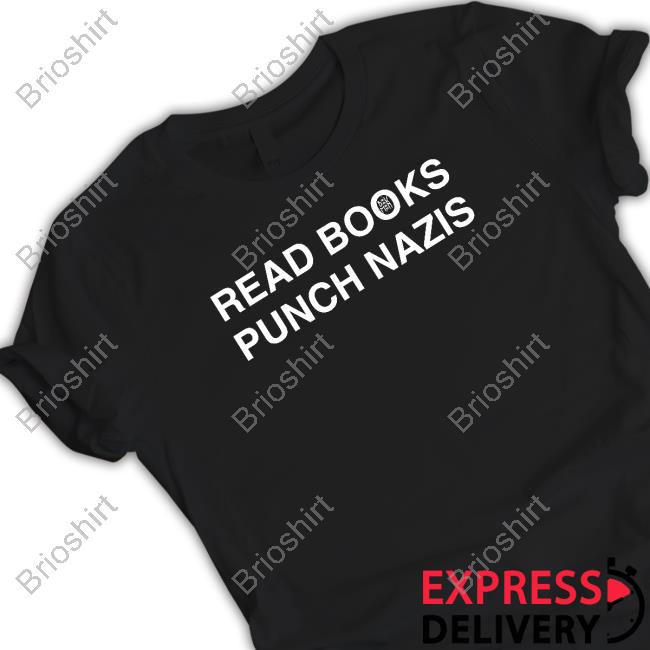 Original Read Books Punch Nazis Long Sleeve T-Shirt