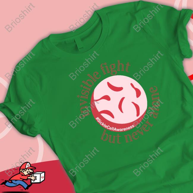 Invisible Fight But Never Alone Shirt