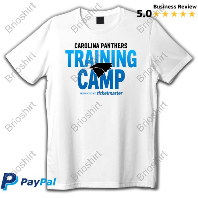 Official Carolina Panthers Training Camp Tee Shirt