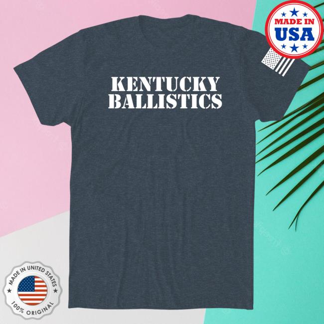Official Kentucky Ballistics Merch Bunker Branding Kentucky Ballistics KB Tshirt Navy BunkerBranding KentuckyBallistics