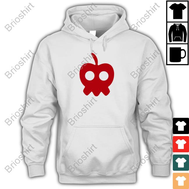 Official Loo Loo Land Apple Skull Shirt New