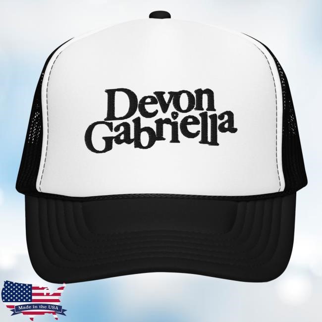 Devon Gabriella Trucker Hat Devon Gabriella Merch