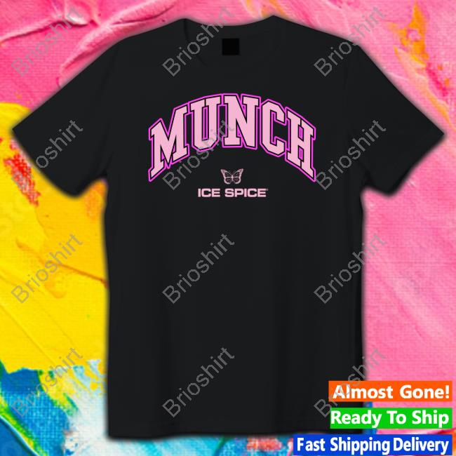 Ice Spice Munch Butterfly Shirts