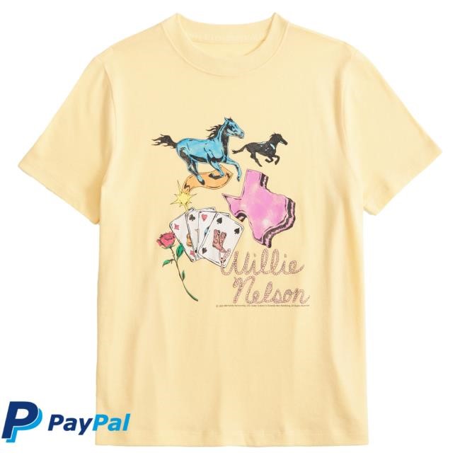 Willie Nelson Oversized Graphic Tee Retro Abercrombie and Fitch Look