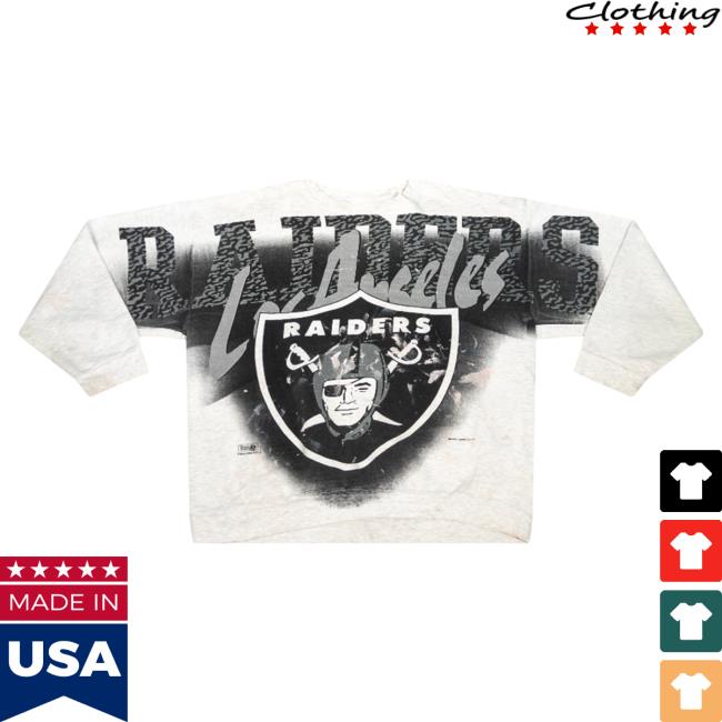 Official Thentwrk Vintage 1994 Los Angeles Raiders AOPSweatshirt 3D All Over Print
