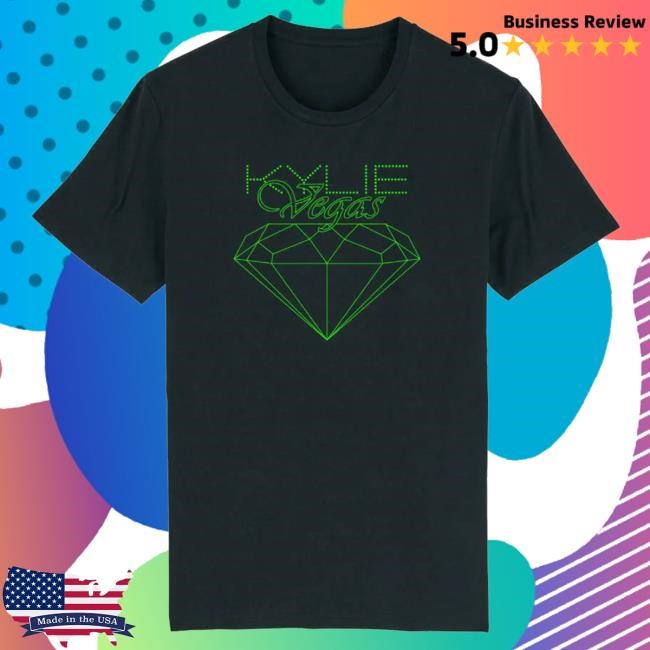 Official Kylie Minogue Merch Store Shop Kylie Minogue Kylie Vegas Diamond Attractive Shirt Kylieminogue