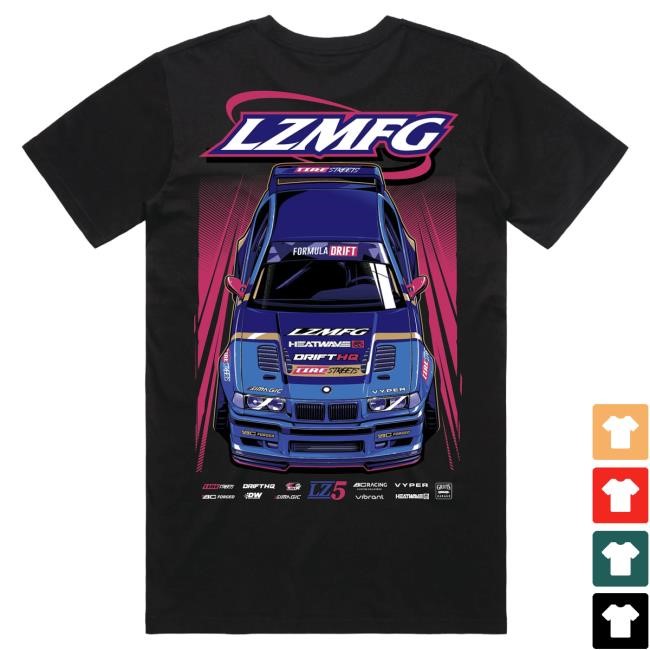 Official Lzmfg Store 2025 E36 Team T Shirt (Natural) Adam LZ