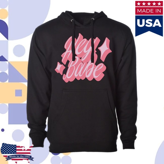 Hey Babe Unicorn Pullover Hoodie Sal Vulcano