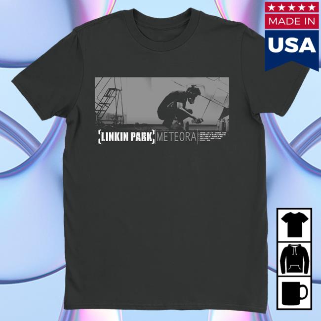 Official Linkin Park Merch Bar Store Meteora Cover Long Sleeve Top Shirt MerchBar LinkinPark Apparel Clothing Shop