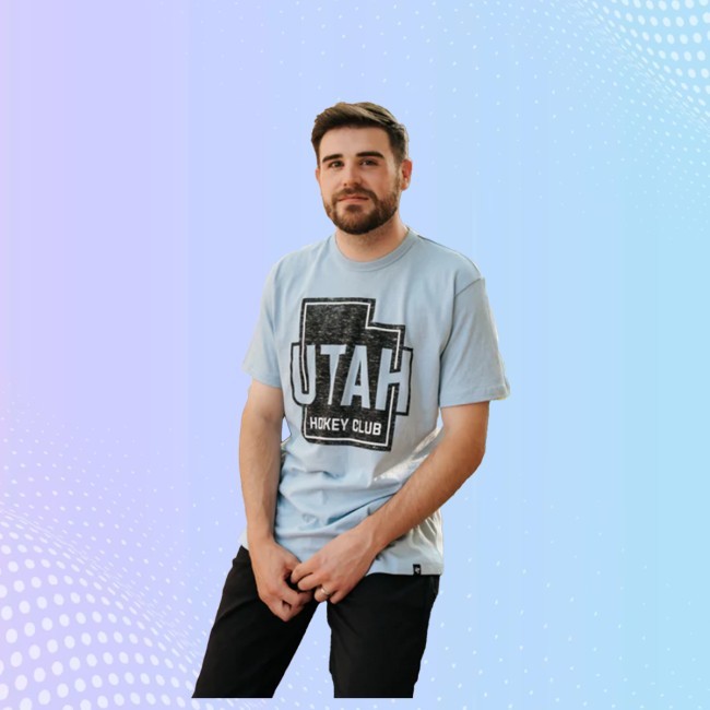 47 Brand Utah Hockey State Franklin Gulf Shirt
