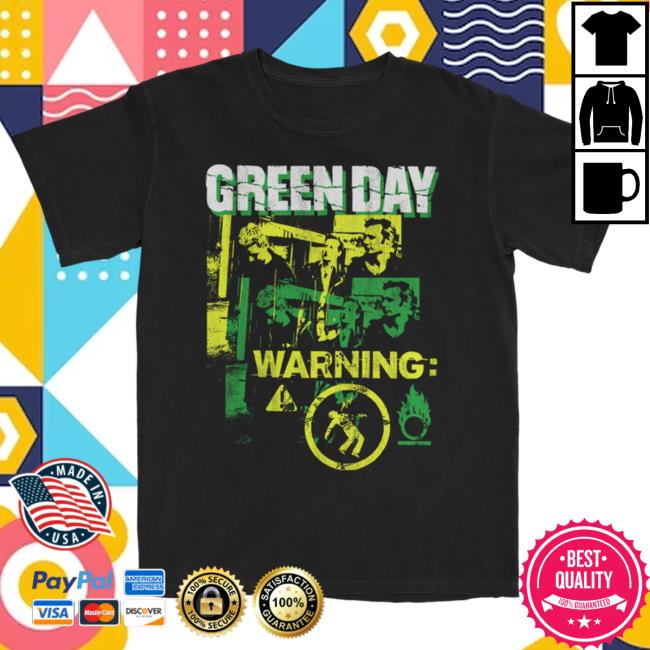 Official Green Day Merch Store Shop Green Day Safe Place Tees GreenDay