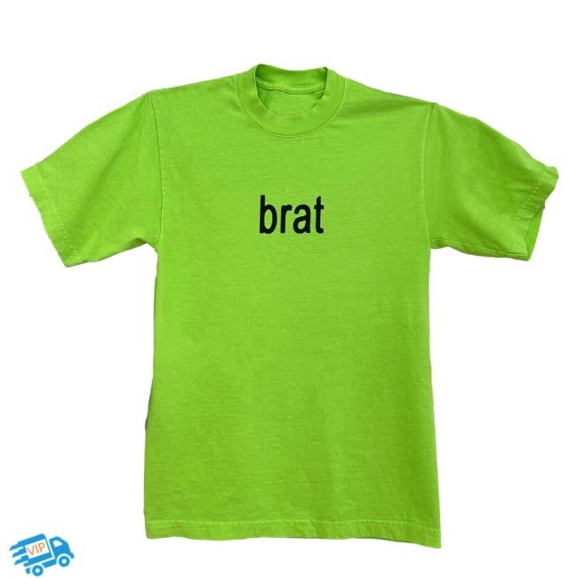 Official Charli Xcx BRAT Green Hot Shirt