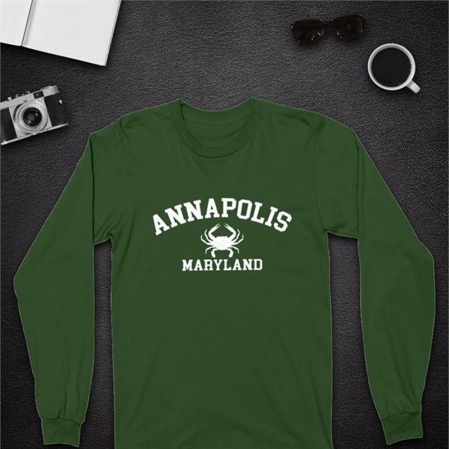 Crab Annapolis Maryland Shirt Mtosc98 Ghost Mike Toscano