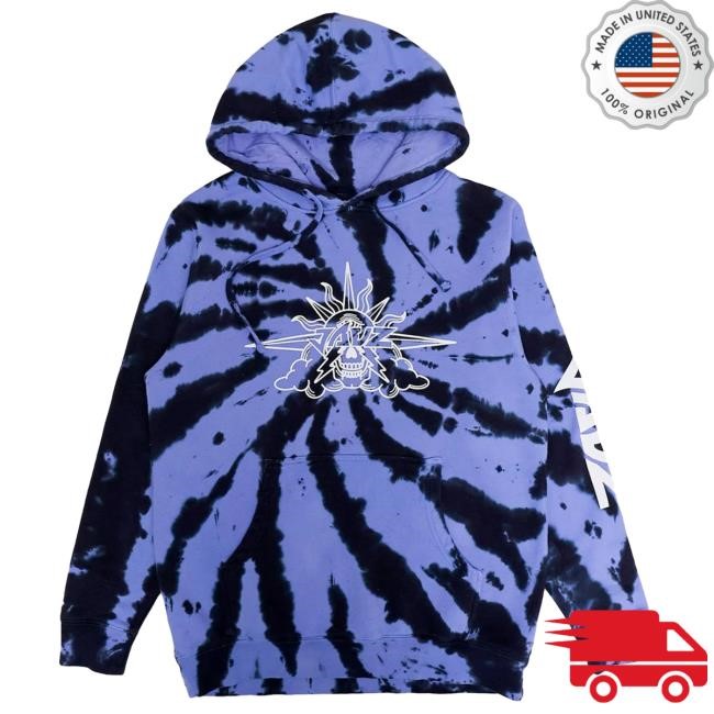 Jauz | United Tie Dye Pullover Hoodie Jauz Merch