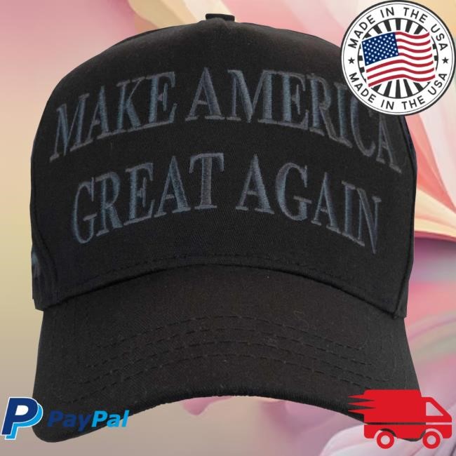 Official Donald Trump Merch Shop Dark MAGA Make America Great Again logo Cap Trump Store