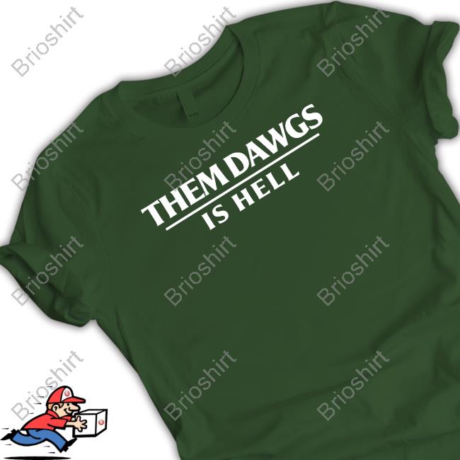 Them Dawgs Is Hell Sweatshirt Red Them Dawgs Is Hell Sweater