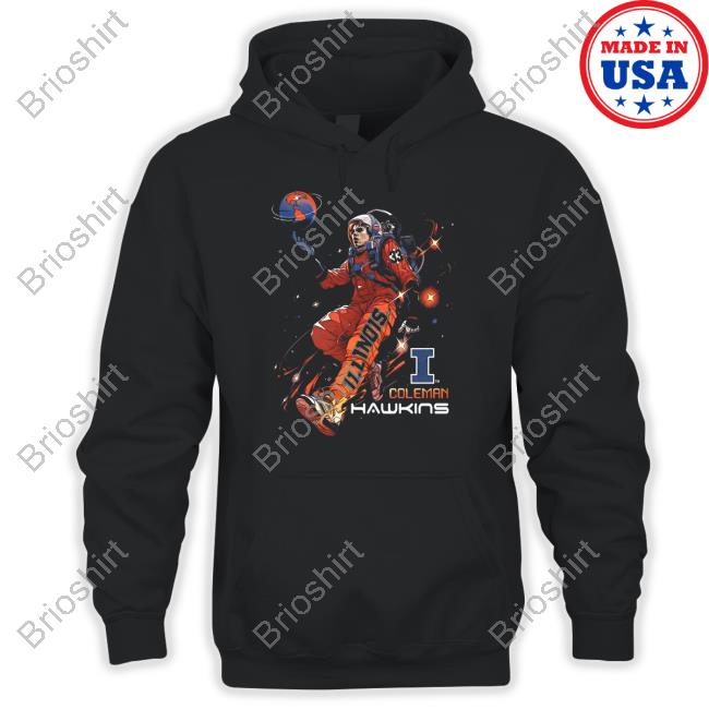 Justin Harmon Illinois Fighting Illini Men's Nil Coleman Hawkins Spaceman Shirt