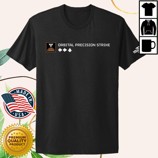 Official Helldivers II Orbital Strike T Shirt