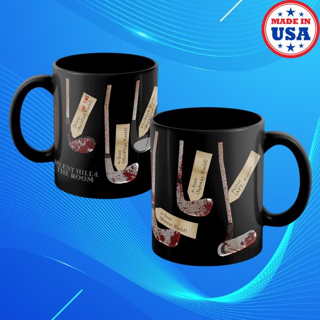 Official Konami Merch Shop Golf Clubs Silent Hill 4 The Room Mug