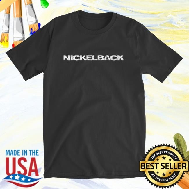 Official Nickelback Merch Nickelback All The Right Reasons Logo Coal Attractive Shirt Nickelback Apparel