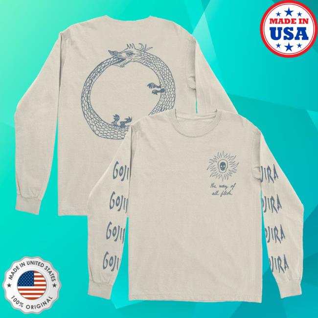 Official Roadrunner Records Gojira Merch Store Gojira The Way Of All Flesh Twoaf Anniversary Long Sleeve Shirt 2023 RoadrunnerRecords