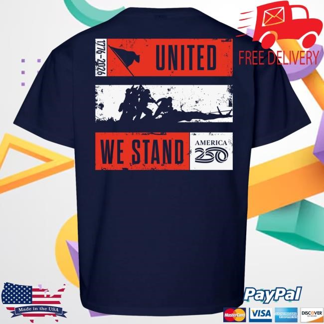 Active America250 United We Stand Youth T-Shirt Stadium Gear