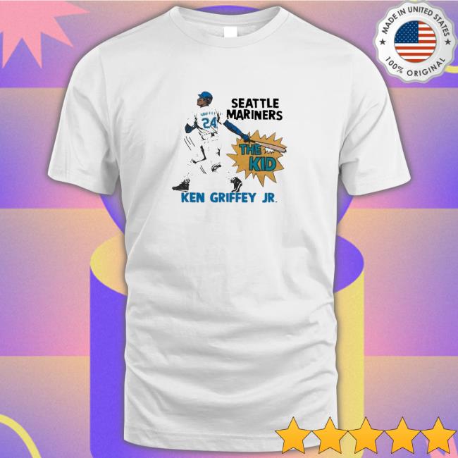 Seattle Mariners The Kid Ken Griffey Jr Long Sleeve Tee