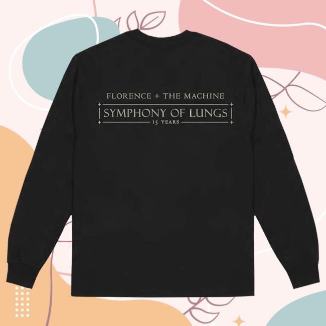 Official Florence And The Machine Gothic Lungs Long Sleeve T-Shirts