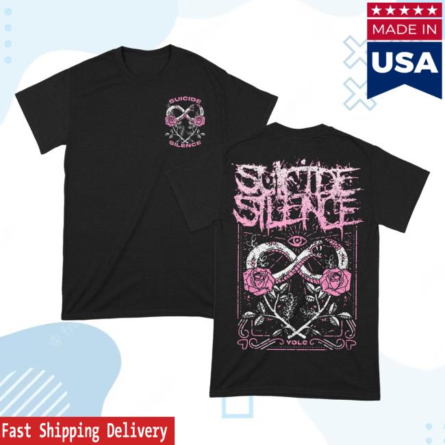 Official Suicide Silence Rising Merch Suicide Silence - Yolo Pink Top Shirt Risingmerch