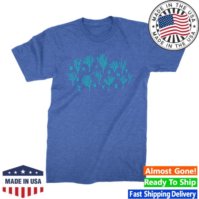 Official Bright Eyes Merch Coral Tee Shirt