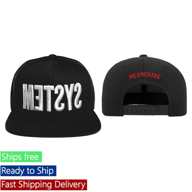 Official System Of A Down Merch System Mezmerize Snapback Cap