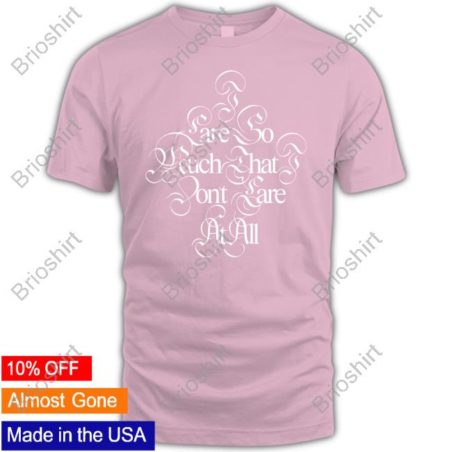 Glaive Merch I Care So Much That I Dont Care At All Sweatshirt Glaivemusic