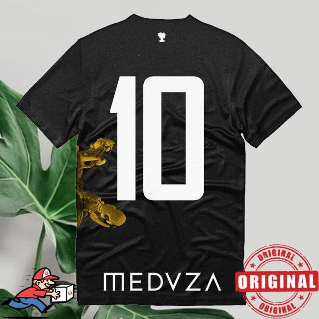 Official Meduza Merch Shop EURO 2024 Limited Edition Football 2024 Shirt No. 10 Meduza Clothing Store Apparel
