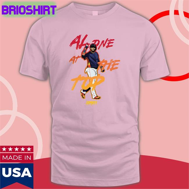 Shop Jomboy Media Merch Alone At The Top T-Shirt