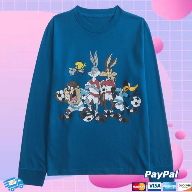 Official Abercrombie And Fitch Apparel Clothing Merch Long Sleeve Hot Shirt Looney Tunes Graphic Abercrombie Store Shop