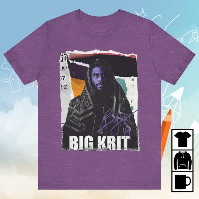 Official Big Krit Shop Big K.R.I.T. Paper Cut T-Shirt