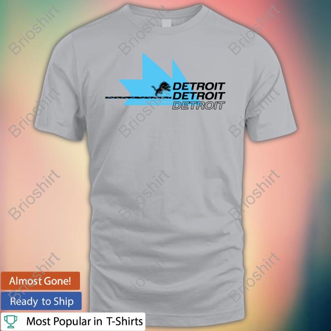 Official Ninja Detroit Lions T Shirt