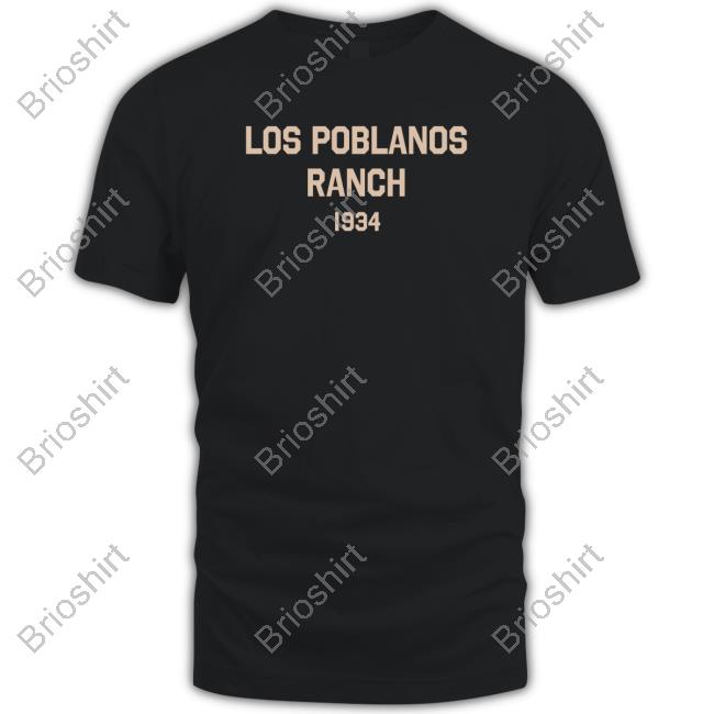 Jensen Ackles Los Poblanos Ranch 1934 Tee Shirt Los Poblanos Farm