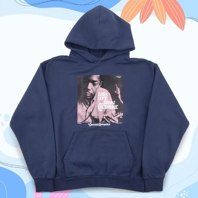 Official Online Ceramics Shop John Coltrane "Lush Life" Hooded Sweatshirt