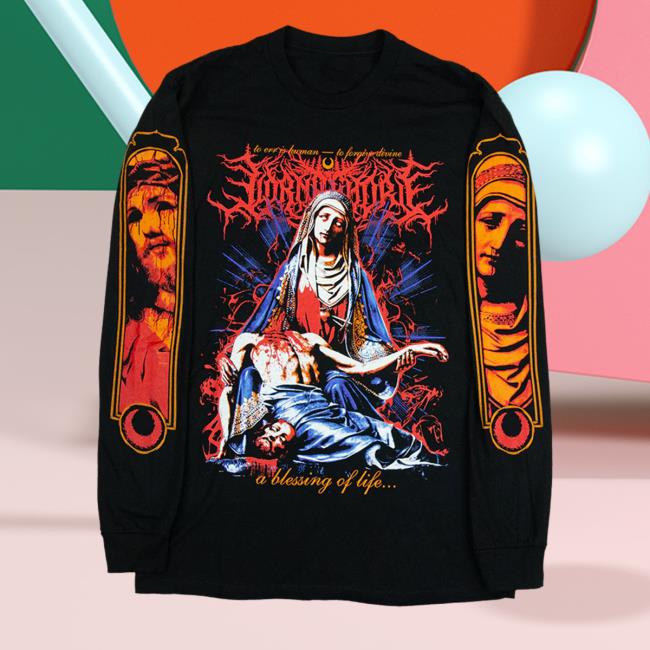 Official Lorna Shore Merch Lorna Shore Blessing Long Sleeve Shirt