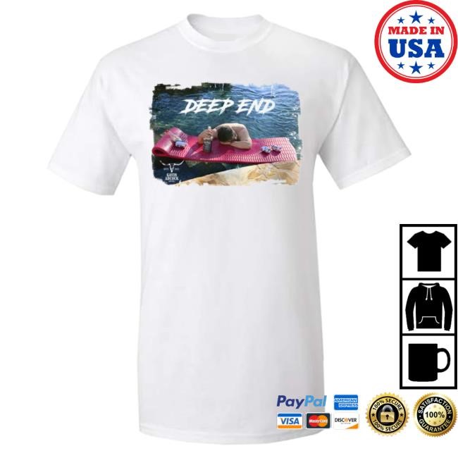 Official Gavin Adcock White Deep End Tee